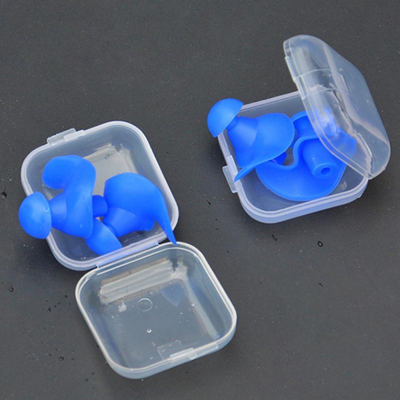 Silicone Earplugs Soft Waterproof Earplug Dust-Proof Ear Environmental Sport Plugs Diving Swimming Pool Water Sports Accessories