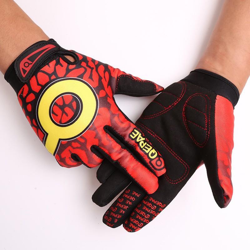 Găng tay phủ ngón tay thiết kế Unisex hỗ trợ khi đi xe máy