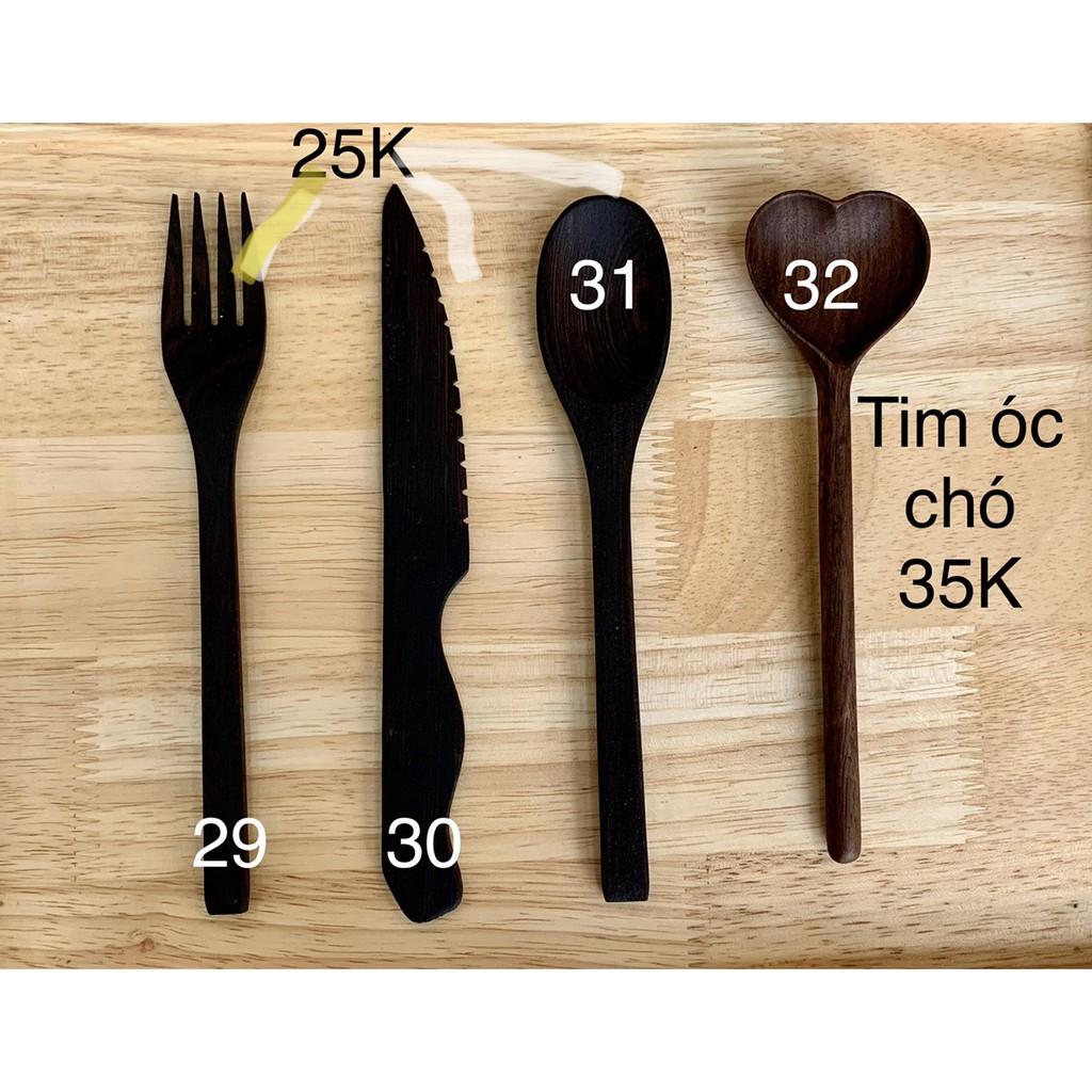 Thìa gỗ các size