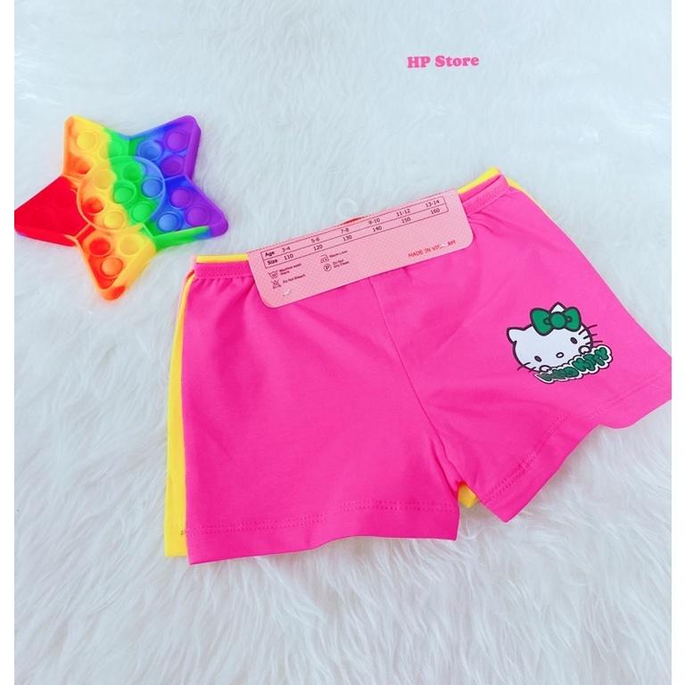 Bộ 3 Quần Chip Đùi 10-20kg Đủ Màu Thun Cotton 4 Chiều Thun Tốt Quần Bé Gái Hàng Công Ty