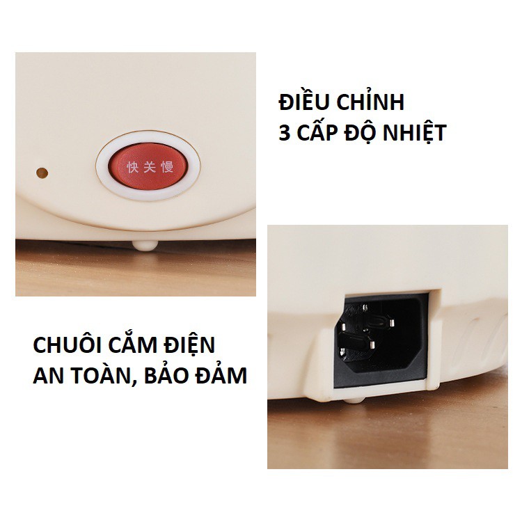 Chảo Chiên Nướng Chống Dính Mini Bằng Điện Đường Kính 26cm Kiểu Chuyên Dùng