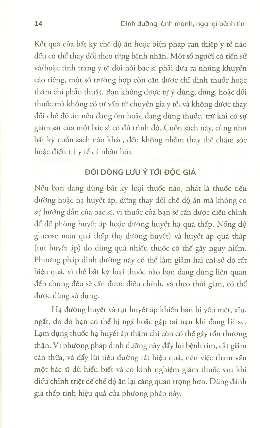 DINH DƯỠNG LÀNH MẠNH, NGẠI GÌ BỆNH TIM