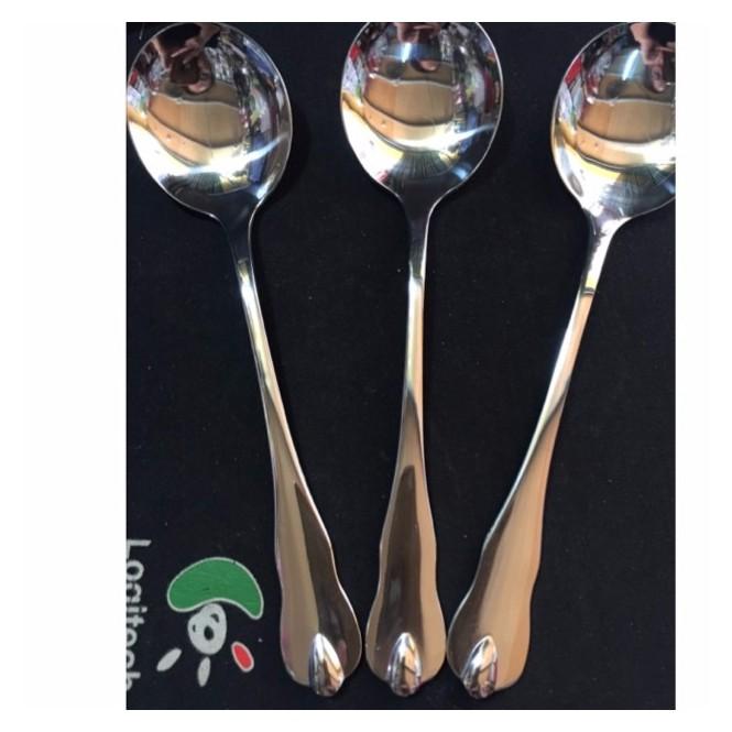 Set 5 THÌA ĂN CƠM INOX SIÊU BỀN ĐẸP hàn quốc K004