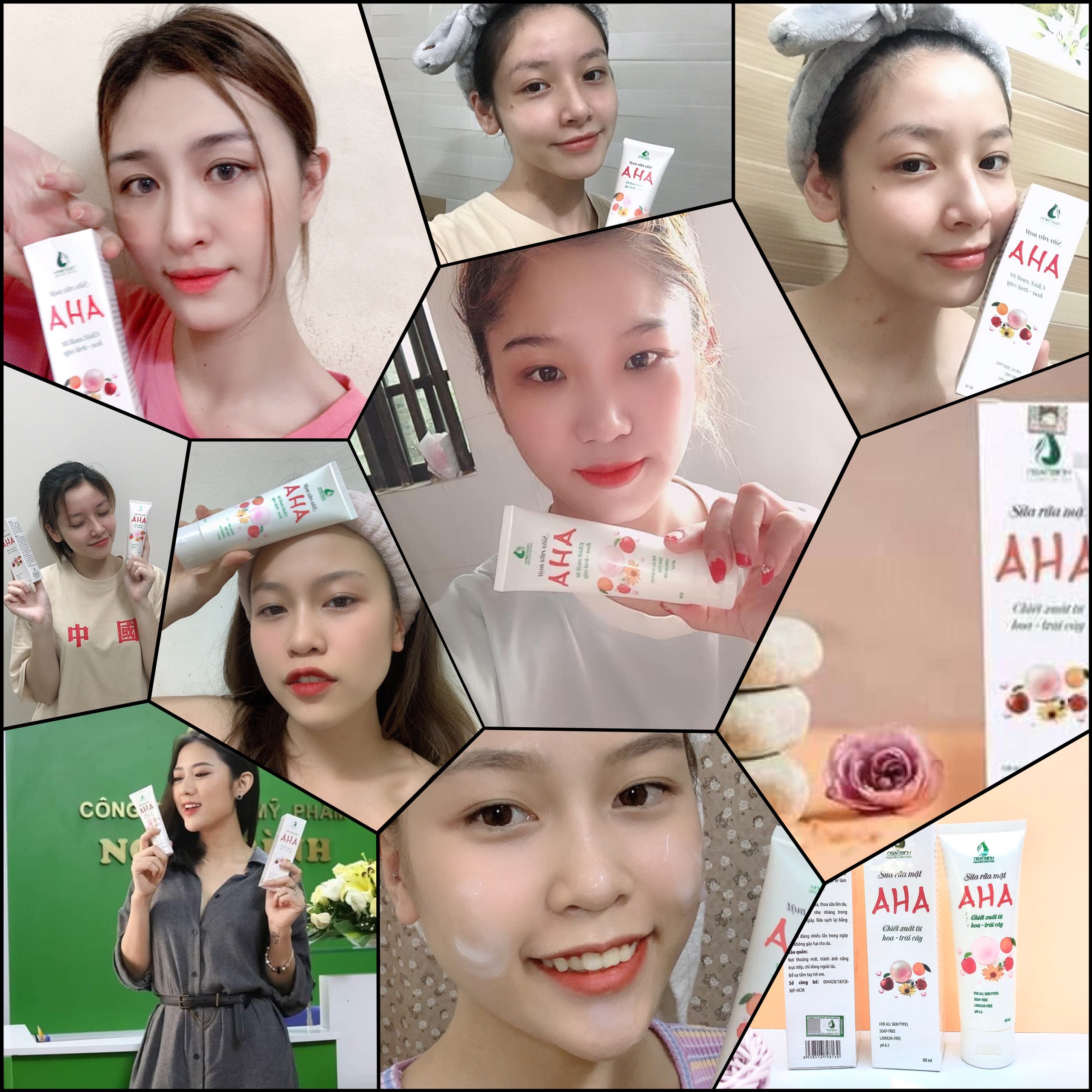 SỮA RỬA MẶT AHA