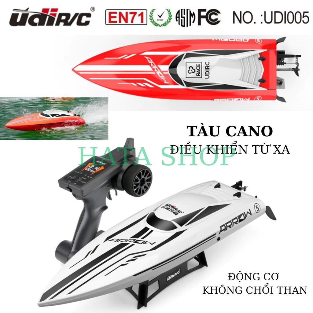 Tàu Cano Điều Khiển Từ Xa UDI005 Tốc Độ 55km/h Động Cơ Không Chổi Than 2.4GHz