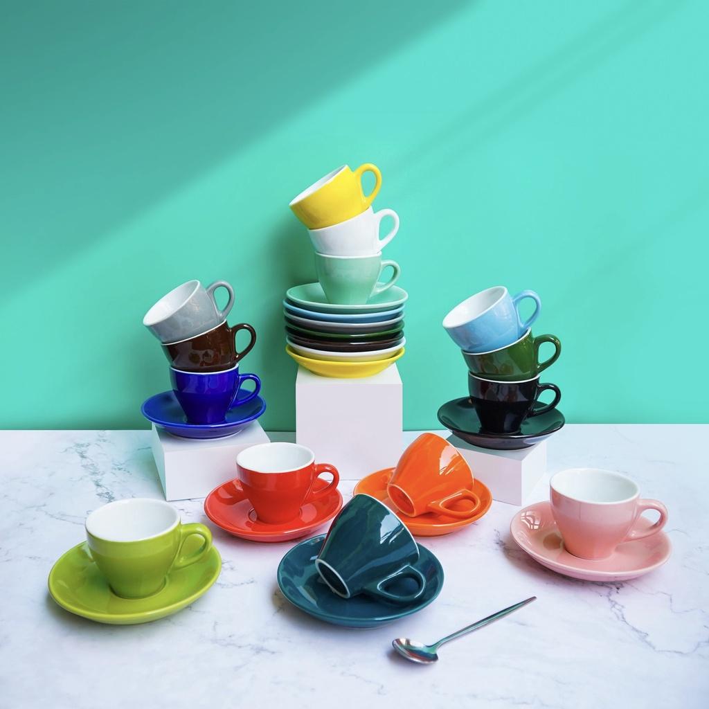 Tách cafe - Tách uống trà - Bộ uống Coffee - Cốc Espresso 70ml - Bát Tràng cao cấp