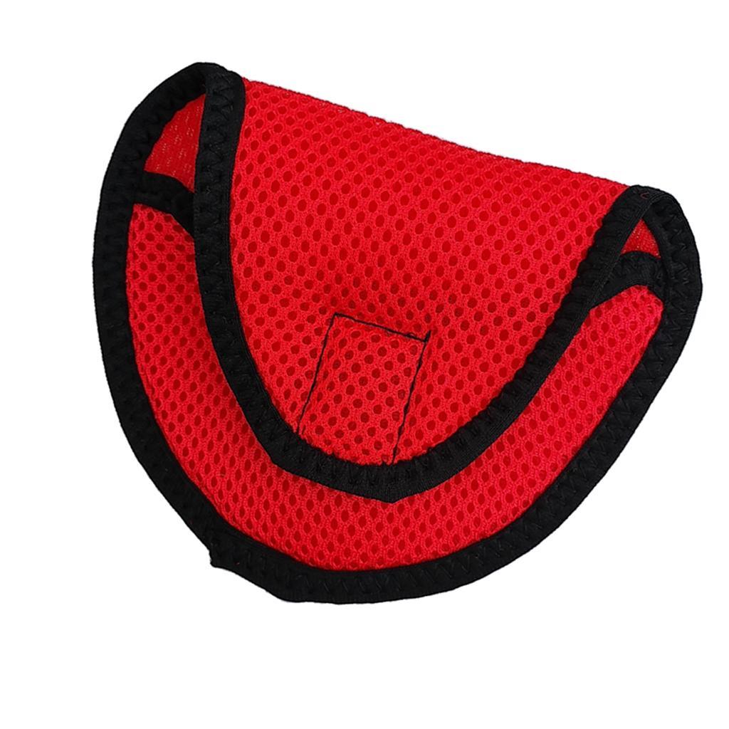 Mallet Putter Head Cover Headcover Protector Bag Golf Accessories Red