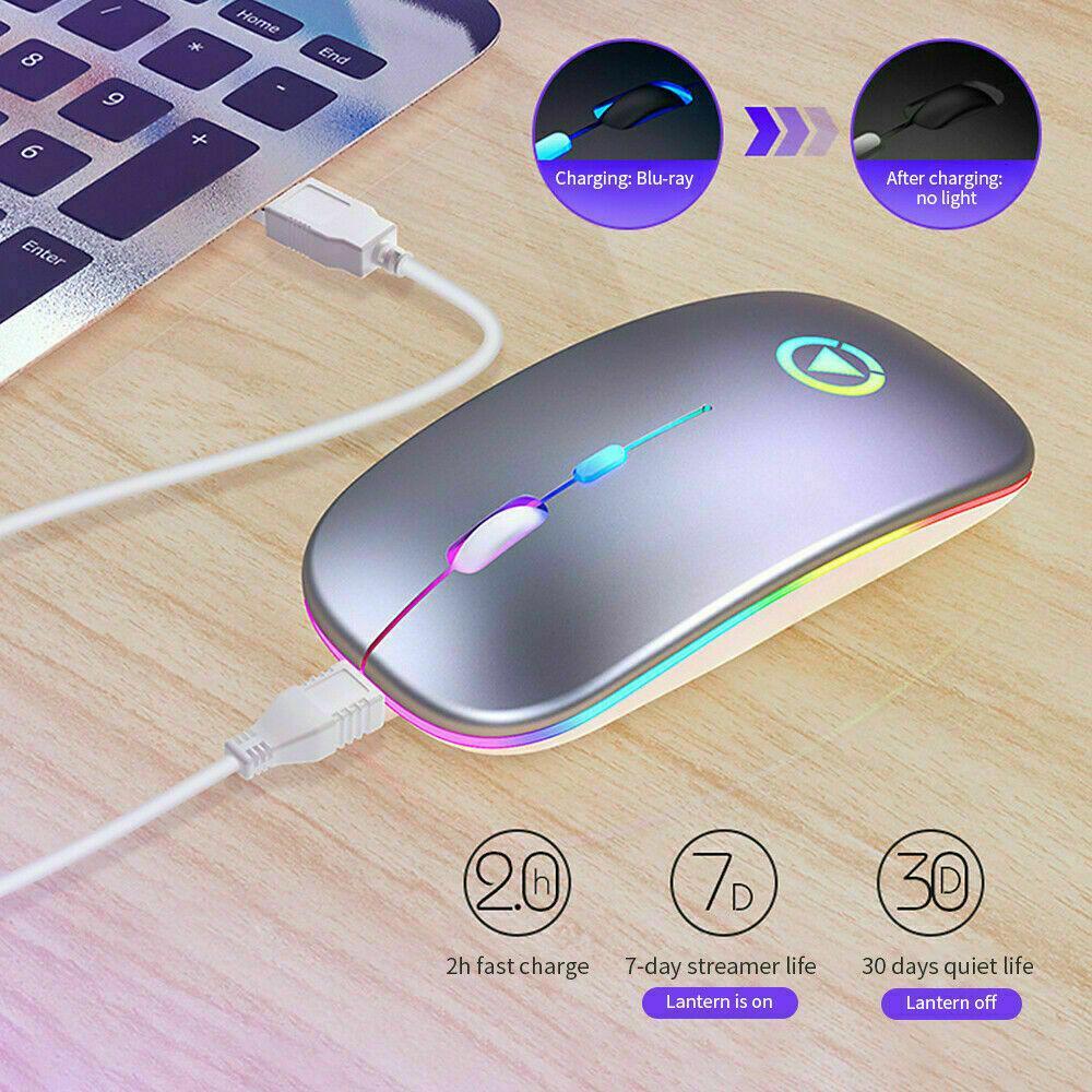 Chuột quang chơi game không dây 2.4GHz cao cấp