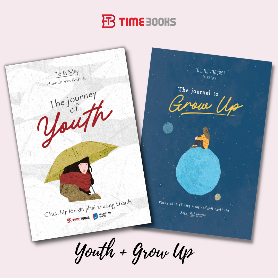 Combo 3c Sách Song Ngữ: The Journey Of Youth + The Journey Into Summer + The Journal To Grow Up