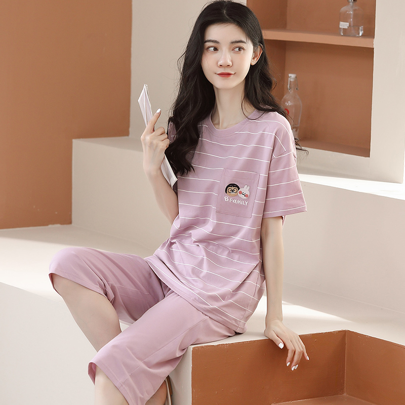 Quần áo mặc nhà cotton 5655