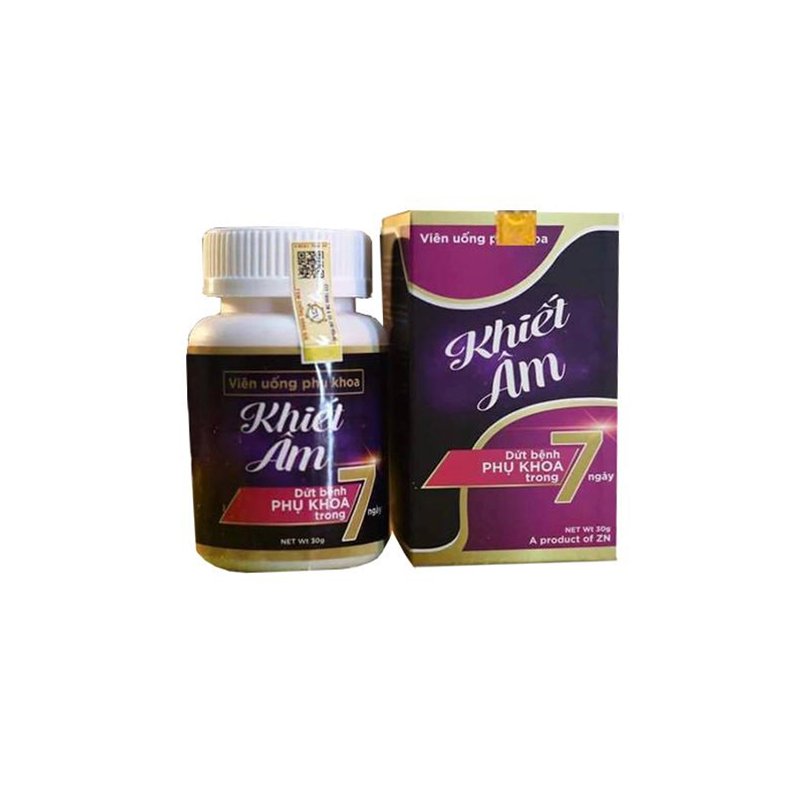 Thực phẩm chức năng bảo vệ sức khỏe Khiết Âm 210 viên/ 1 hộp
