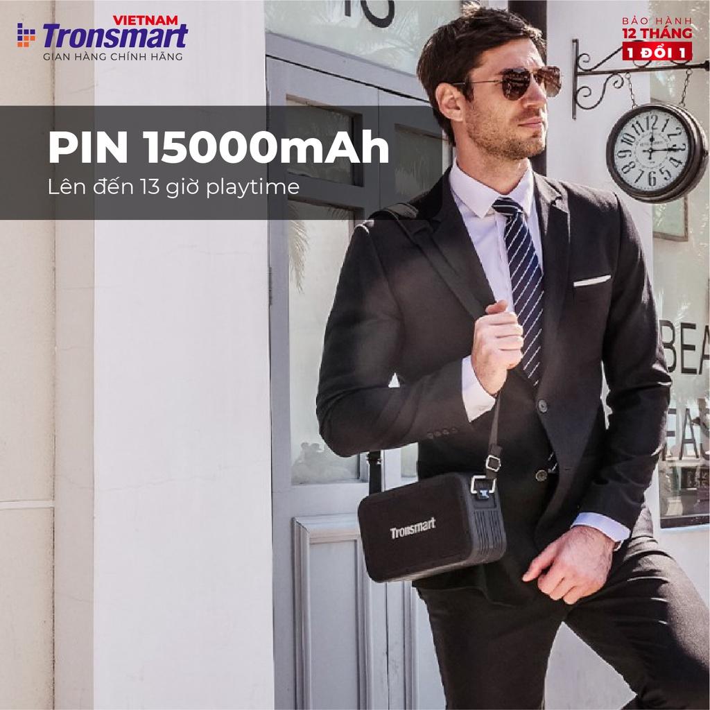 Loa Bluetooth 5.0 Tronsmart Force Max Công suất 80W, Chống thấm nước IPX6 - Thời gian 13 giờ chơi nhạc - Hàng Chính Hãng - Bảo Hàng 12 Tháng