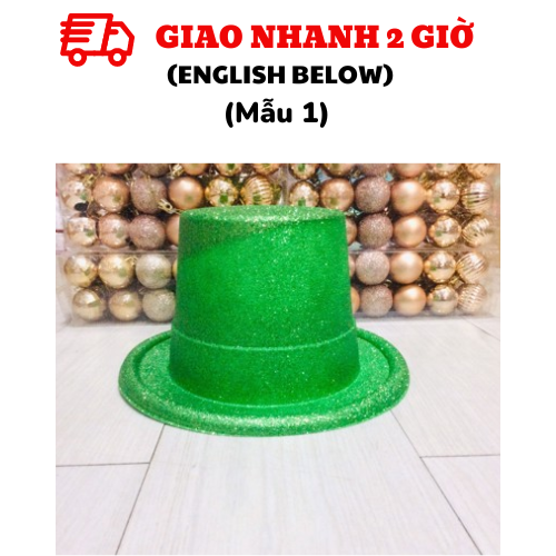 Nón kim tuyến tiệc New Year - Glitter hat cbhp53