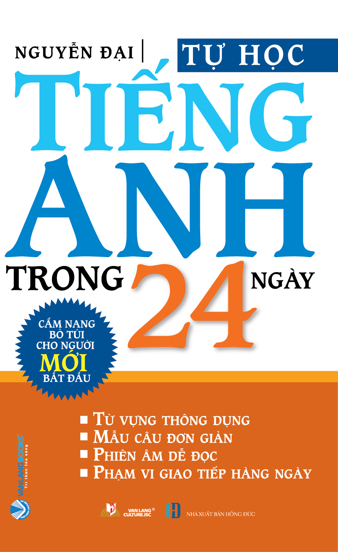 Tự Học Tiếng Anh trong 24 Ngày - Tái Bản 2023 - Vanlangbooks
