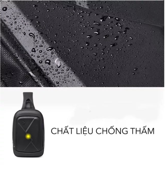 Túi đeo chéo đa năng có cổng tai nghe và cổng usb cho sạc dự phòng Artic Hunter cao cấp