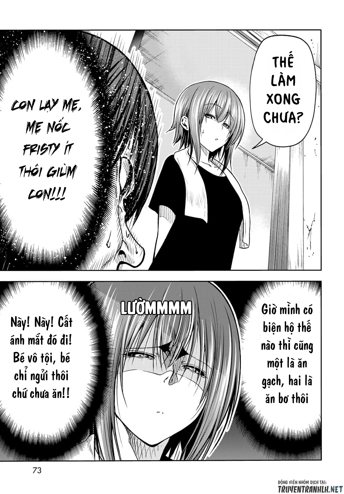 cô gái thích lặn - grand blue chapter 71 19