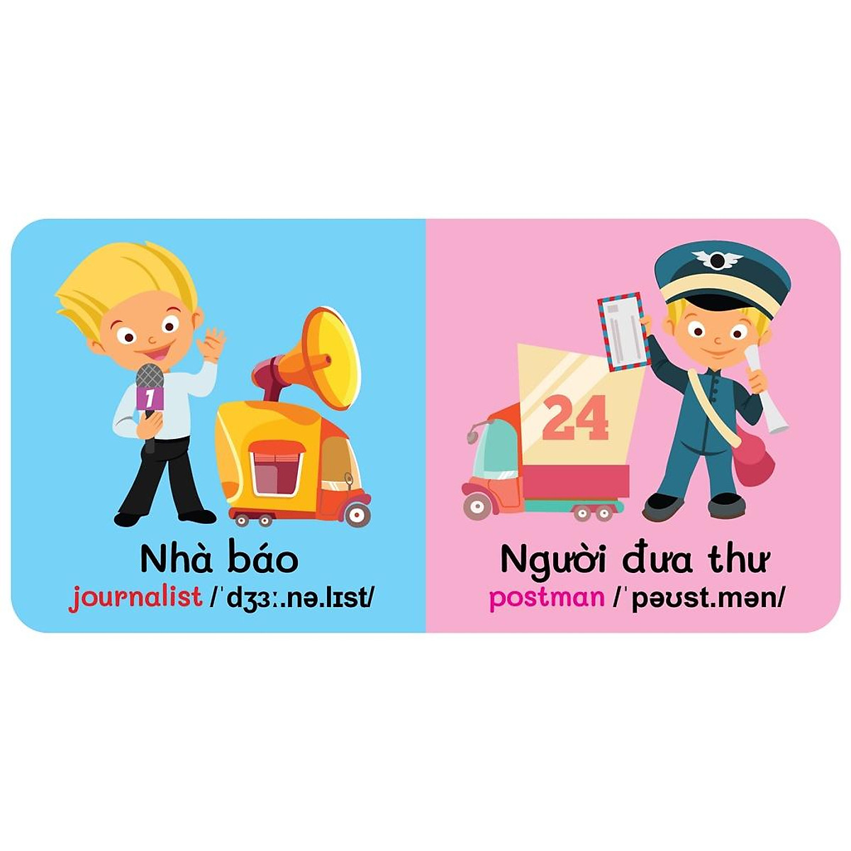 Từ Điển Bằng Hình Đầu Tiên Của Bé - Jobs - Nghề Nghiệp _VT