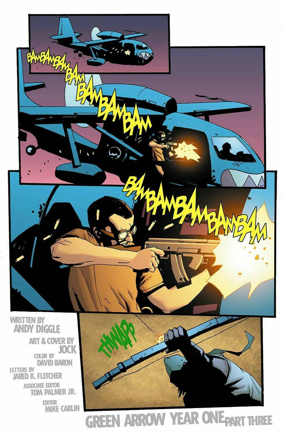 green arrow: year one chapter 3 1