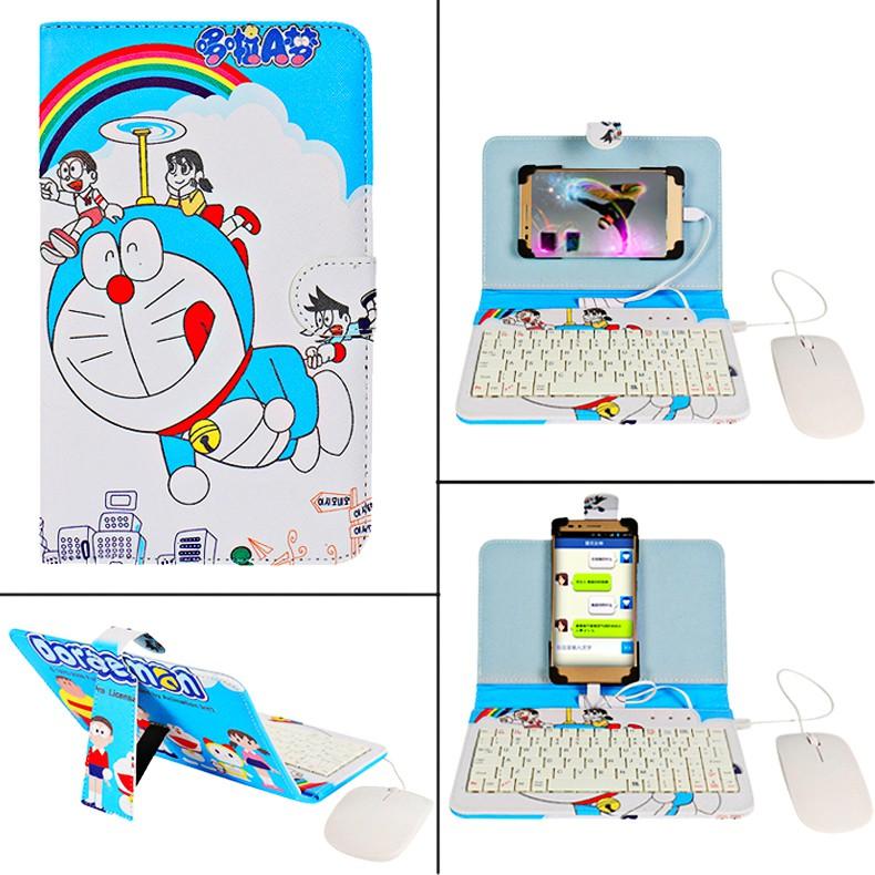 Bao da bàn phím cao cấp kèm chuột chơi được game dùng cho mọi điện thoại