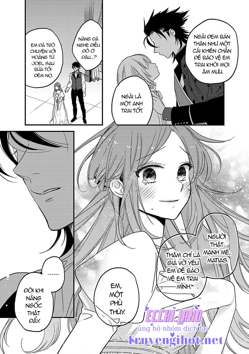 thái tử bạo chúa ở thế giới khác muốn cưới tôi ~ tên sói đen muốn cầu thân cô phù thủy tái sinh chapter 5.1 19