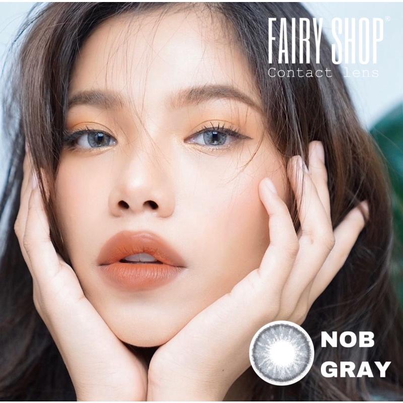 Kính Áp Tròng NOB GRAY 14.2mm - FAIRY SHOP CONTACT LENS độ 0 đến 7