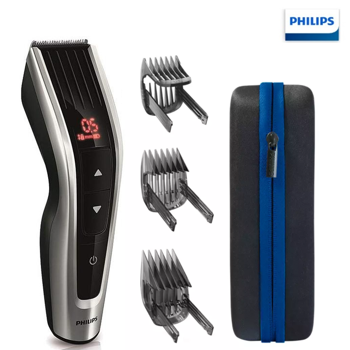 Tông đơ cắt tóc cao cấp Philips HC9420/15 dễ dàng chọn và khóa hơn 60 cài đặt chiều dài từ 0.5 đến 42 mm - Hàng Nhập Khẩu