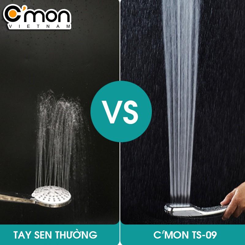 Bộ vòi sen tắm tăng áp nóng lạnh C'MON CB-391