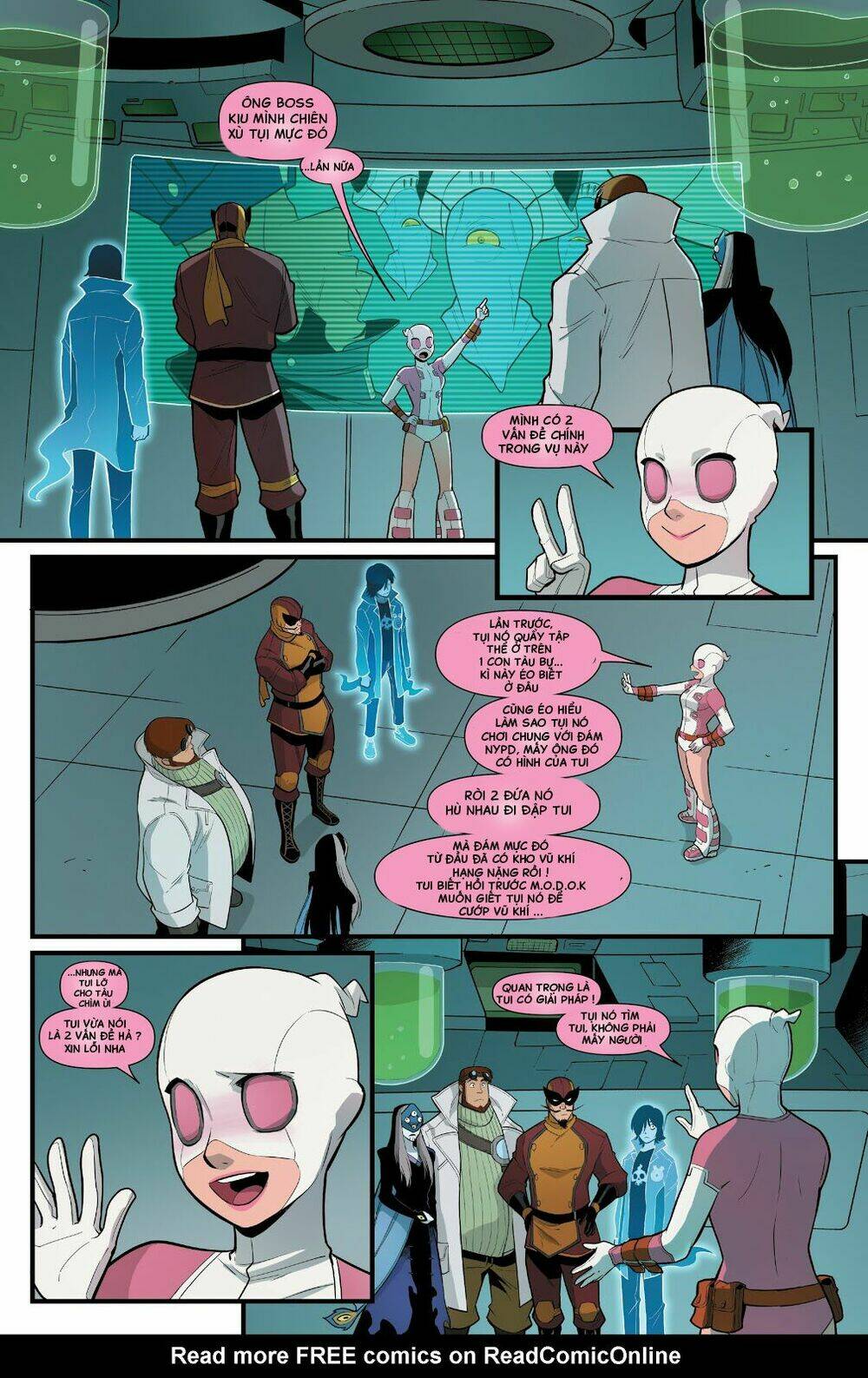 gwenpool siêu phàm chapter 8 10