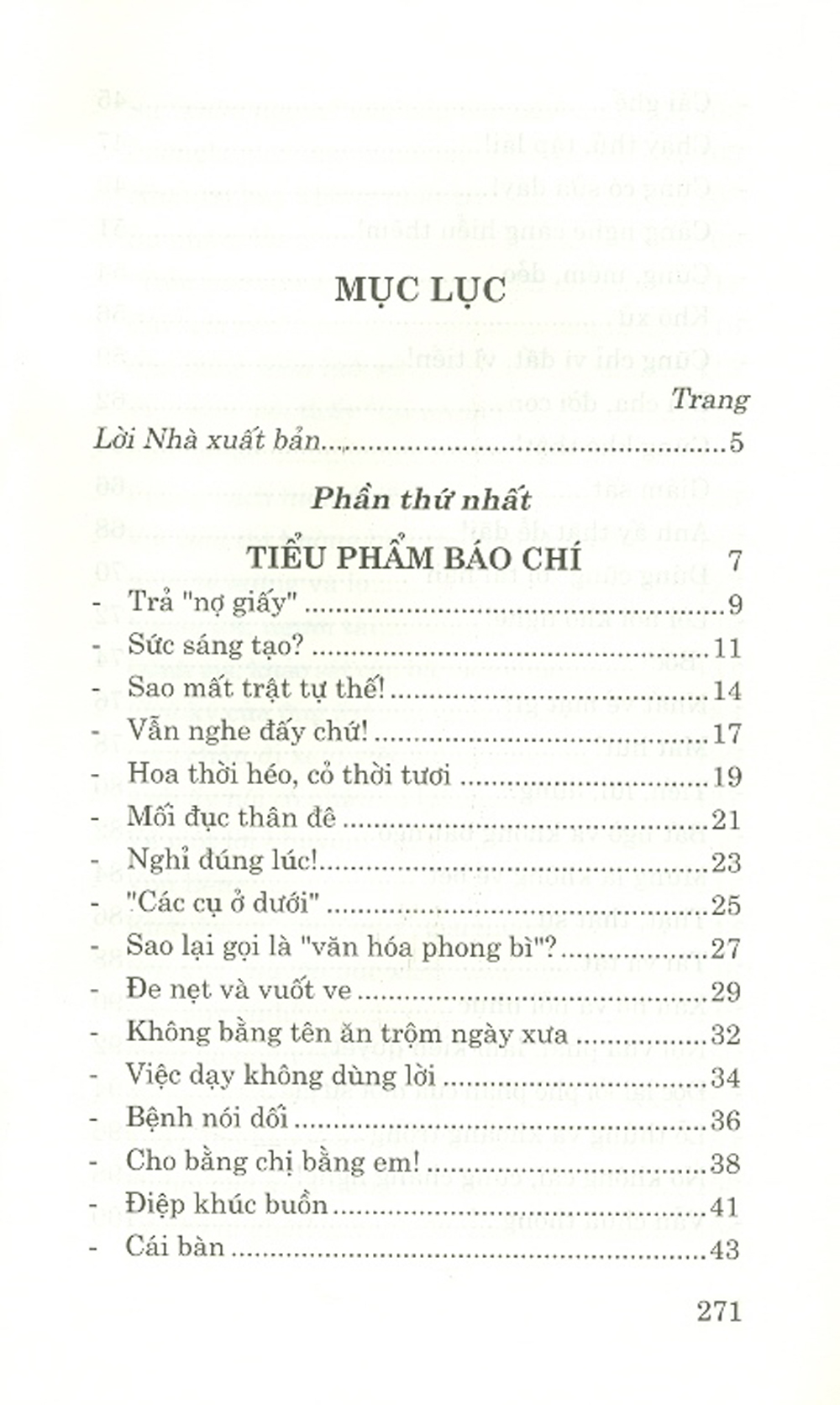 Xiếc - Tiểu Phẩm Báo Chí (Xuất bản lần thứ hai)