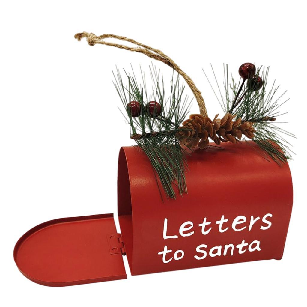 Christmas Ornaments  Mailbox Decoration For Christmas Newspaper Mailbox