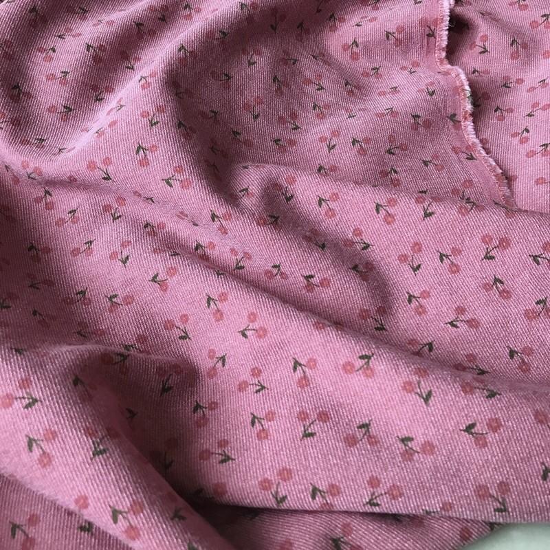 Vải nhung tăm chun mềm và co dãn quả chery