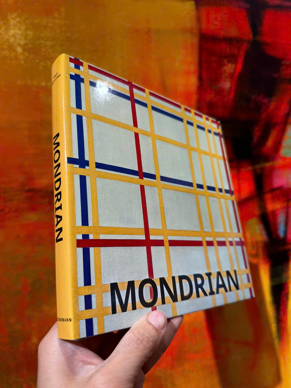 Sách - Mondrian by Hajo Duchting - Nghệ thuật tiếng Anh/ Art Book in English