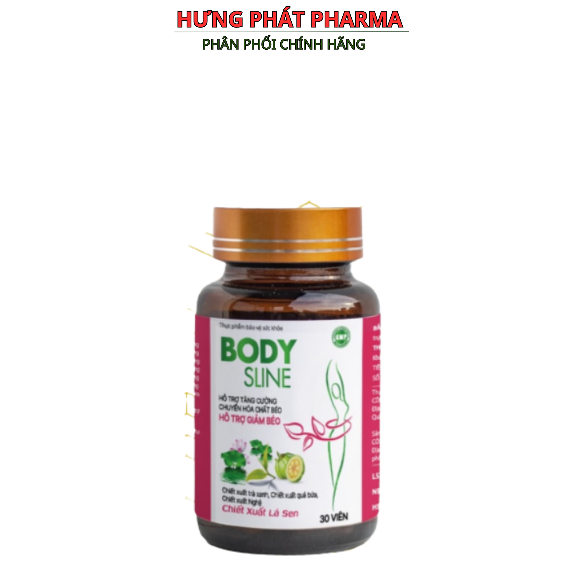 Viên uống Body sline chuyển hóa chất béo – Lọ 30 viên