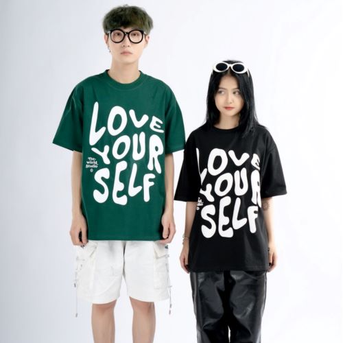 Túi Hologram + Áo Thun Local Brand Teeworld Love Yourself Premium T-shirt Nam Nữ Form Rộng Unisex