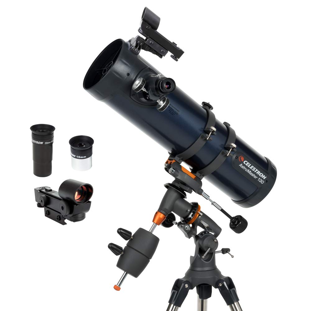 Kính thiên văn phản xạ celestron AstroMaster 130 EQ - Hàng chính hãng