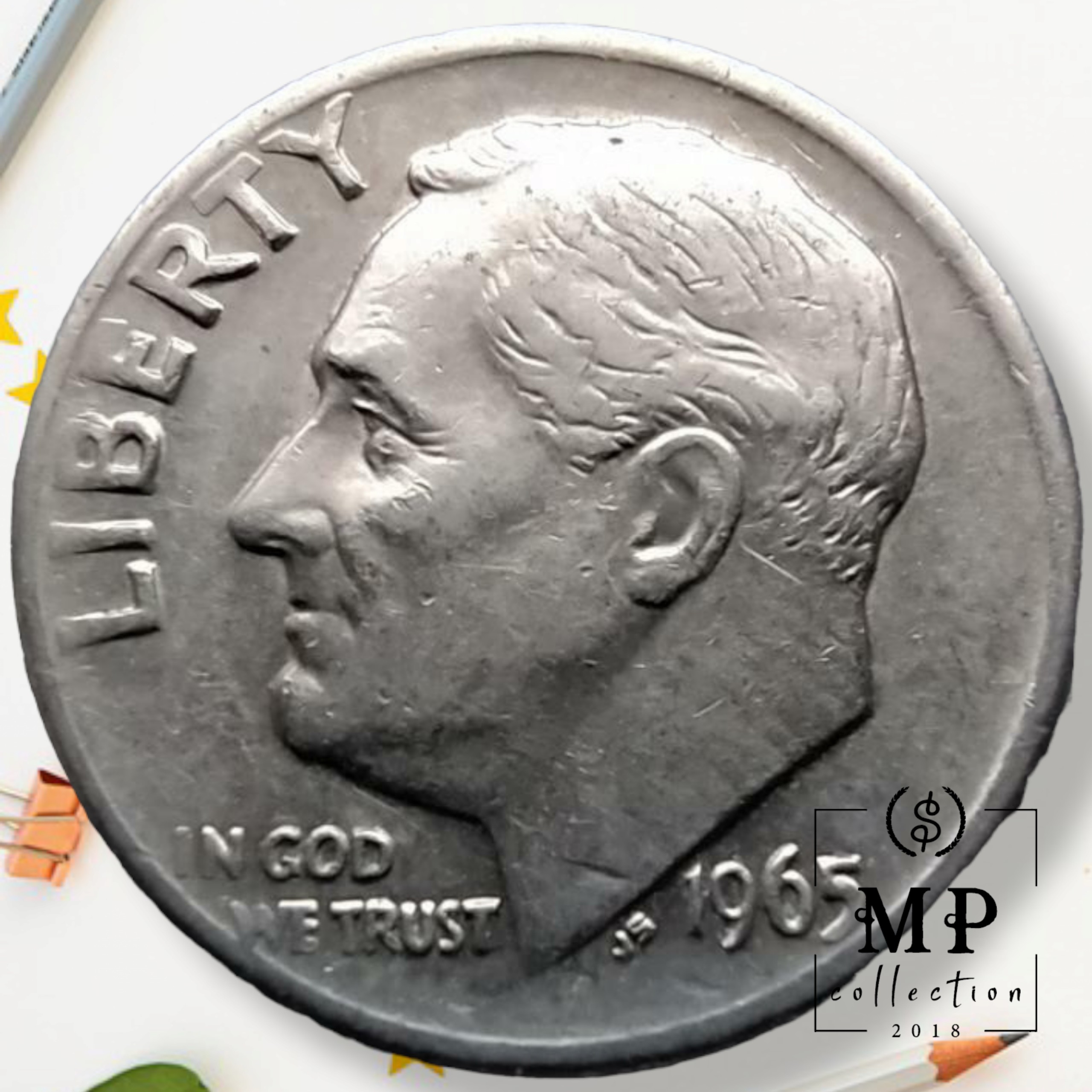 Đồng xu 1 Dime Mỹ (Hoa Kỳ, United States) 1965-Nay