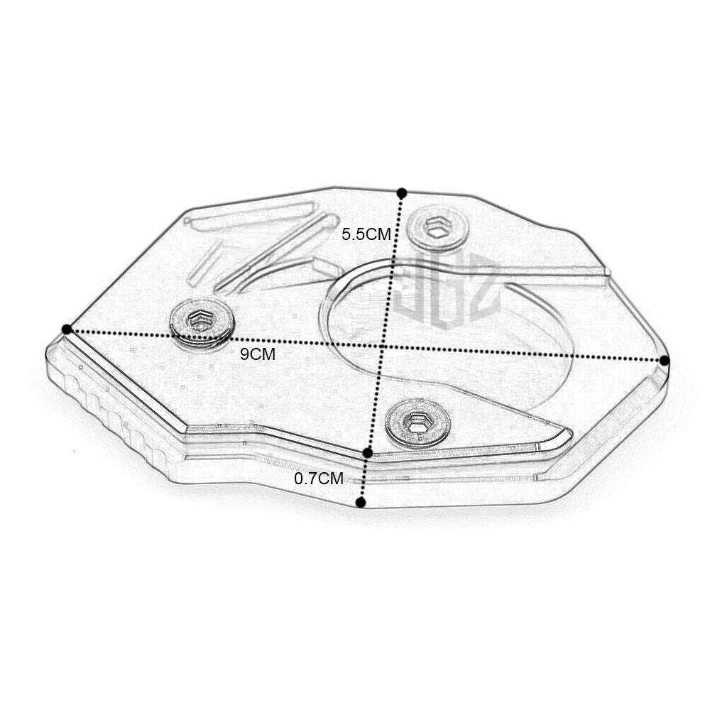 Đế Chân Chống Mô Tô Kawasaki Z900 Z650 Z1000 ER6N NINJA250 300 Z250 Z300