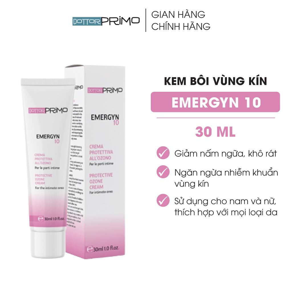 Kem Bôi Viêm Nhiễm Vùng Phụ Khoa DottorPrimo Emergyn 10 Giảm Nấm Ngứa, Khô Rát Và Nhiễm Khuẩn 30ml