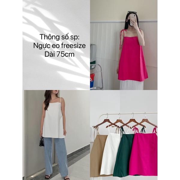Áo 2 dây màu trendy