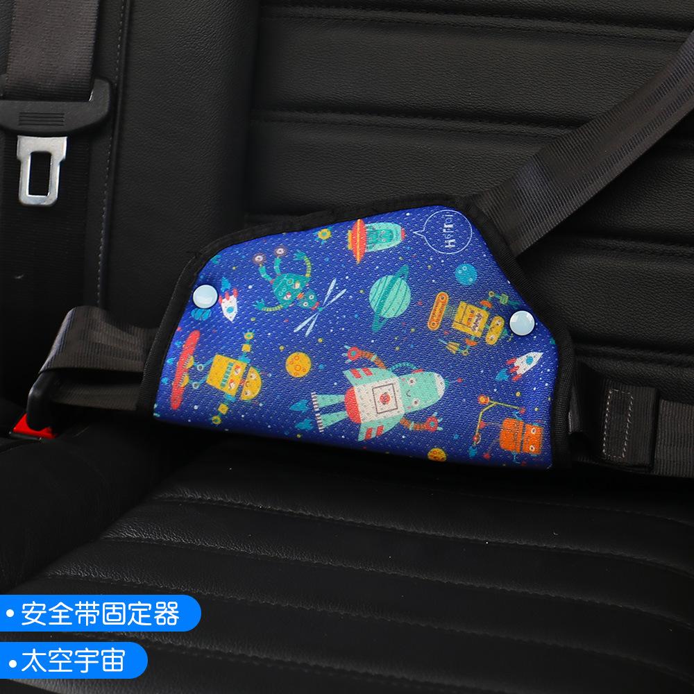 Hoạt Hình Dây Đai Lót Kid Bộ Dây Bìa Bảo Vệ Bộ Điều Chỉnh Dễ Thương An Toàn Dây Đai Lót Kẹp Bảo Vệ Cho Bé con Thắt Lưng