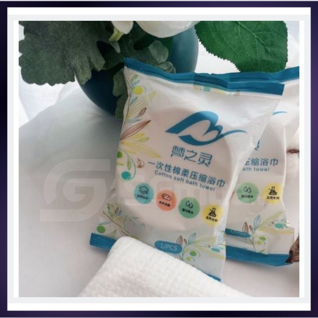 Khăn tắm nén du lịch 70x140cm khăn cotton thấm hút tốt