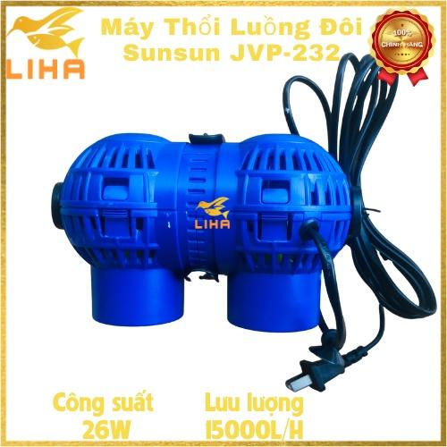 Máy Thổi Luồng Đôi Sunsun JVP-232 (26W - 15000L/H) - Máy Tạo Sóng Cho Bể Cá