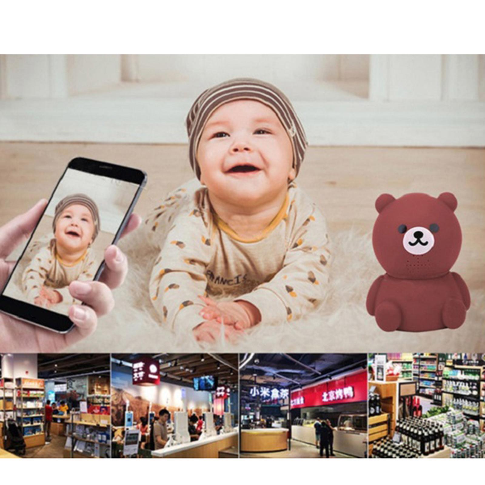 Indoor Bear WiFi Camera Home IP System Wireless Infrared