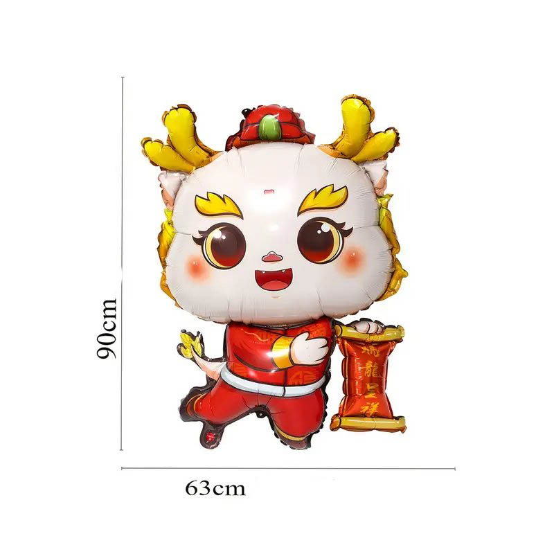 Bong Bóng Kiếng Hình Rồng Mừng Năm Mới / Tết / Chúc Mừng Năm Mới Giáp Thìn 2024