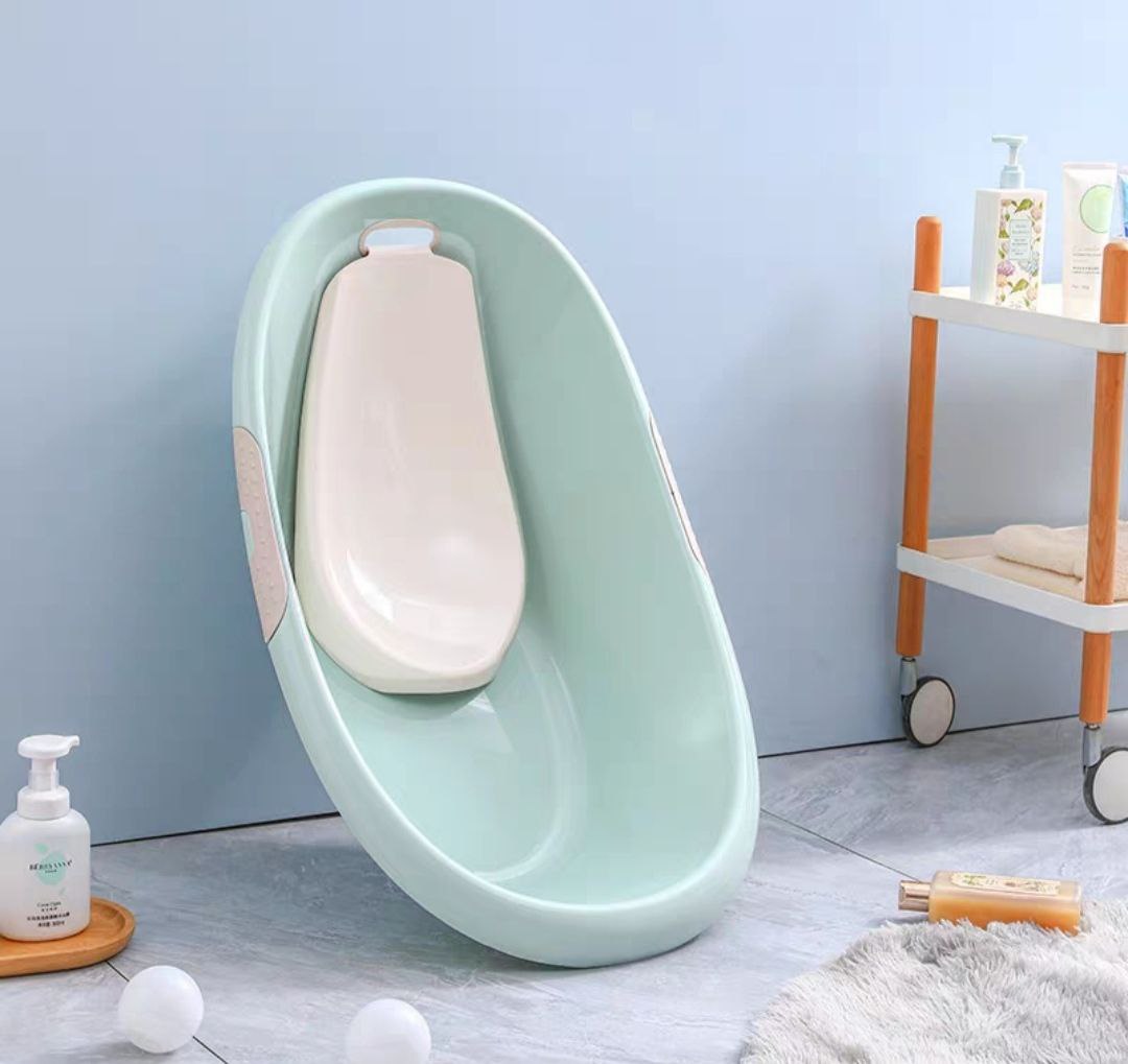 CHẬU TẮM NHẬT ĐA NĂNG TẶNG KÈM VÕNG TẮM CHO BÉ