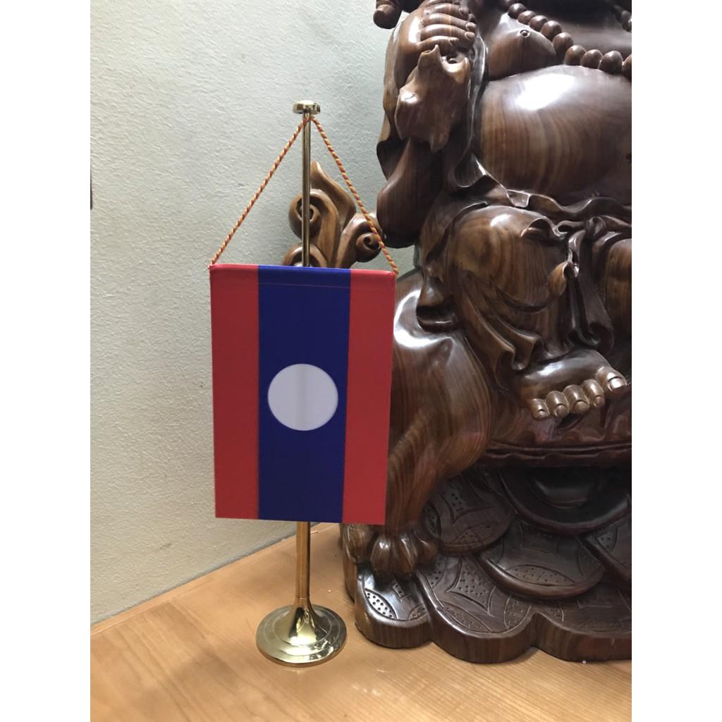 Cờ để bàn Lào