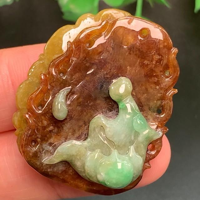 Ngộ đạo ngọc huyết phong thủy ngọc cẩm thạch/Ngọc phỉ thúy tự nhiên cao cấp
