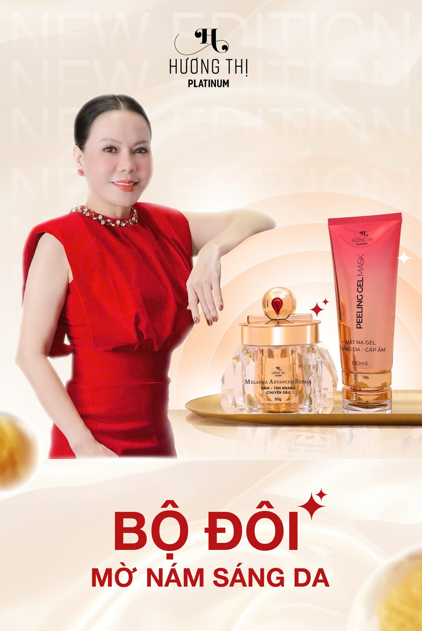 Kem Làm Mờ Nám Và Tàn Nhang Hương Thị 50ml