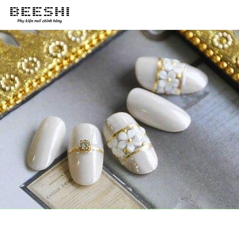 Sét hoa sứ beeshi shop nail phụ kiện trang trí móng