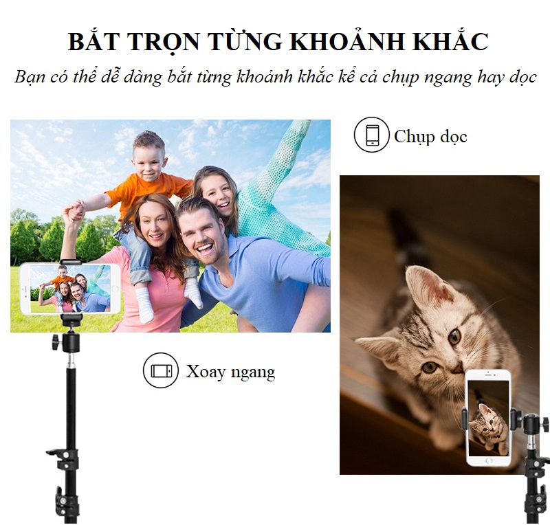 Giá Đỡ Điện Thoại Live Stream LT 02 Bắt Trọn Những Khoảng Khác Thú Vị Nhất